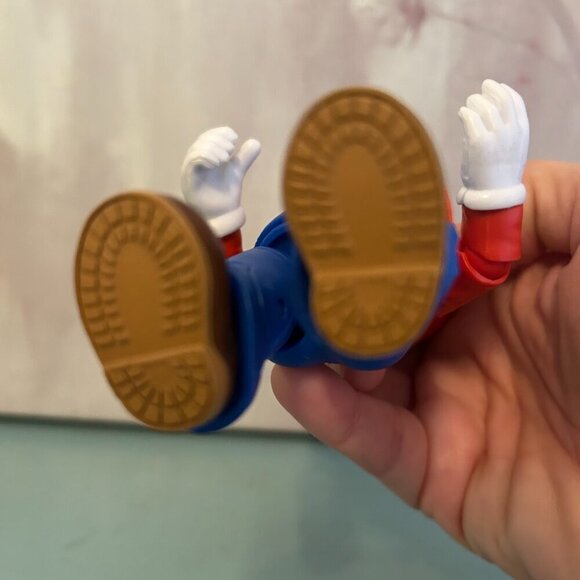 Super Mario It's-A Me, Mario! Collectible Action Figure Poseable Nintendo Mario - Picture 8 of 10